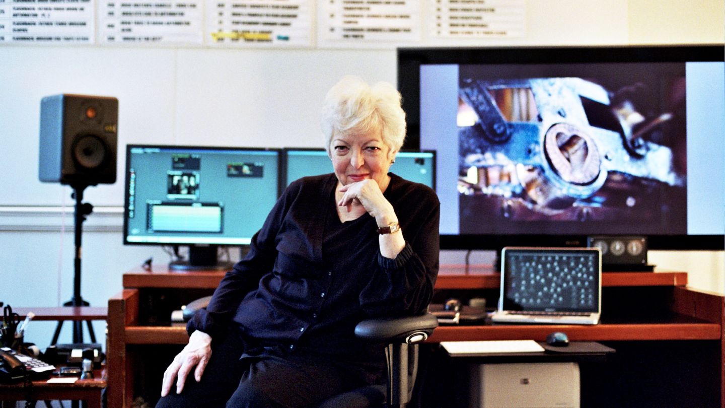Editor Thelma Schoonmaker's credits include Raging Bull, Goodfellas, The Wolf of Wall Street, The Irishman, and Killers of the Flower Moon, among many others